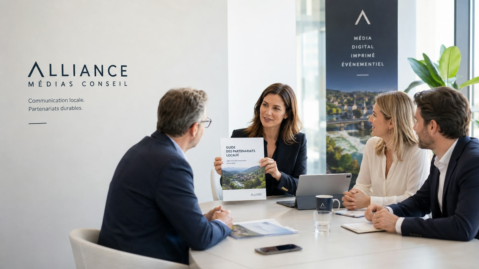 Présentation d'un guide des partenariats locaux